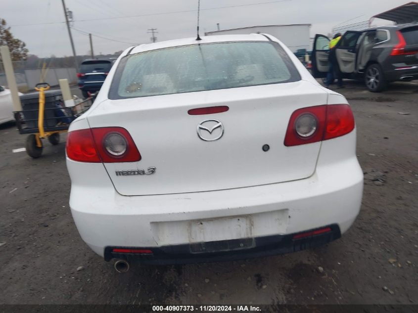 2006 Mazda Mazda3 I VIN: JM1BK32F061443564 Lot: 40907373