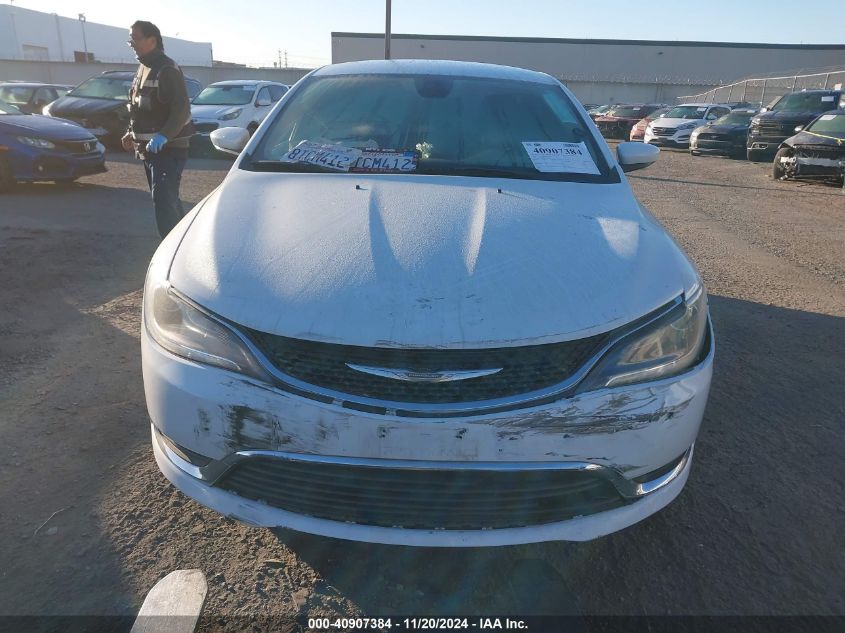 2016 Chrysler 200 Limited VIN: 1C3CCCAB8GN153605 Lot: 40907384