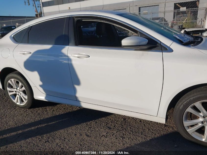 2016 Chrysler 200 Limited VIN: 1C3CCCAB8GN153605 Lot: 40907384