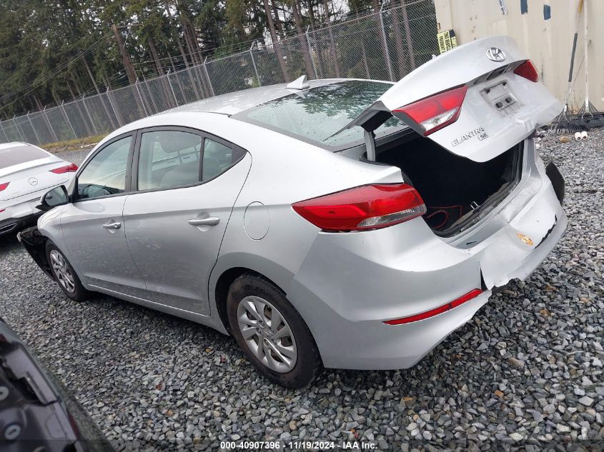 2017 Hyundai Elantra Se VIN: 5NPD74LF8HH164986 Lot: 40907396