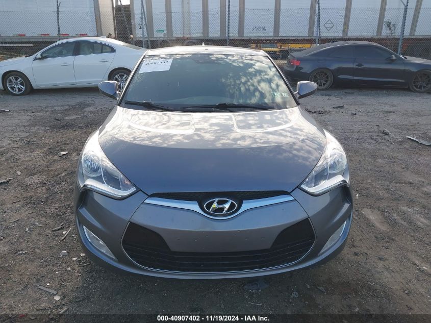 2017 Hyundai Veloster Value Edition VIN: KMHTC6ADXHU317597 Lot: 40907402