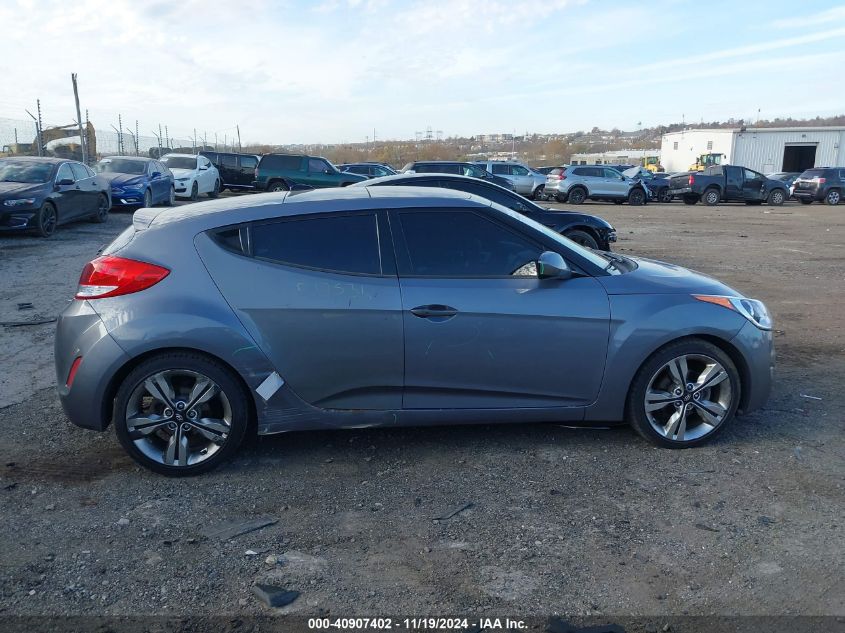 2017 Hyundai Veloster Value Edition VIN: KMHTC6ADXHU317597 Lot: 40907402