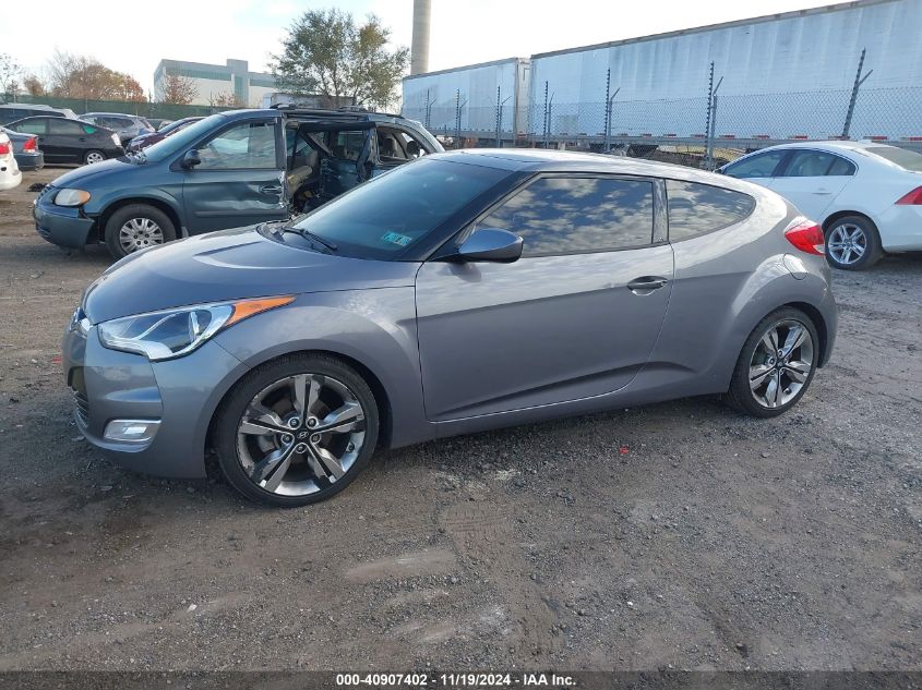 2017 Hyundai Veloster Value Edition VIN: KMHTC6ADXHU317597 Lot: 40907402