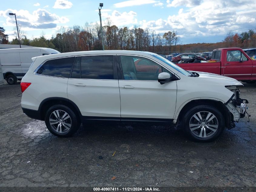 2016 Honda Pilot Ex-L VIN: 5FNYF6H74GB053477 Lot: 40907411