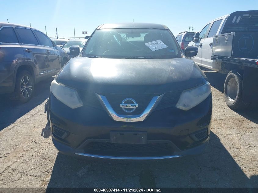 2015 Nissan Rogue S VIN: KNMAT2MT4FP555450 Lot: 40907414