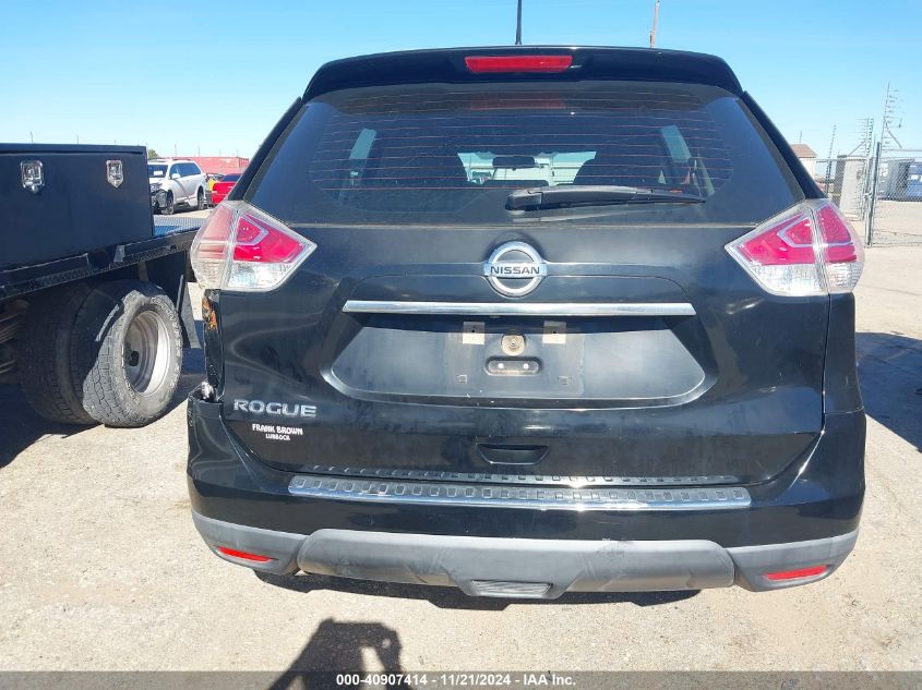 2015 Nissan Rogue S VIN: KNMAT2MT4FP555450 Lot: 40907414