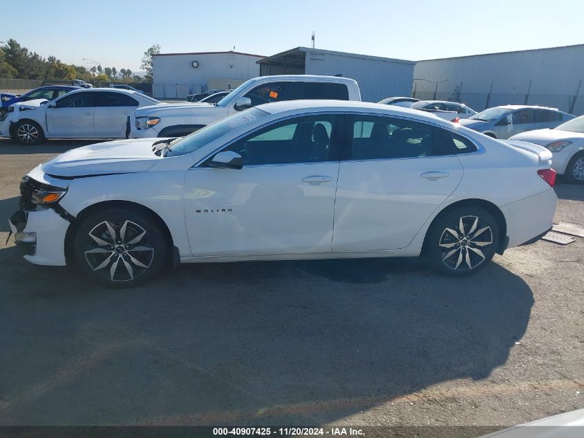 2021 Chevrolet Malibu Fwd Rs VIN: 1G1ZG5ST7MF016764 Lot: 40907425