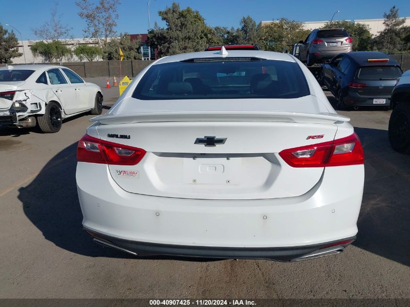 2021 Chevrolet Malibu Fwd Rs VIN: 1G1ZG5ST7MF016764 Lot: 40907425