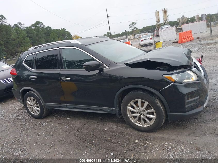 2017 Nissan Rogue Sv VIN: KNMAT2MT1HP599795 Lot: 40907438