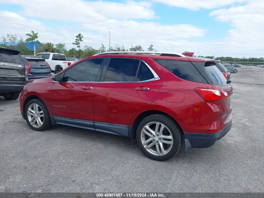 2018 Chevrolet Equinox Premier VIN: 2GNAXNEX2J6161615 Lot: 40907457