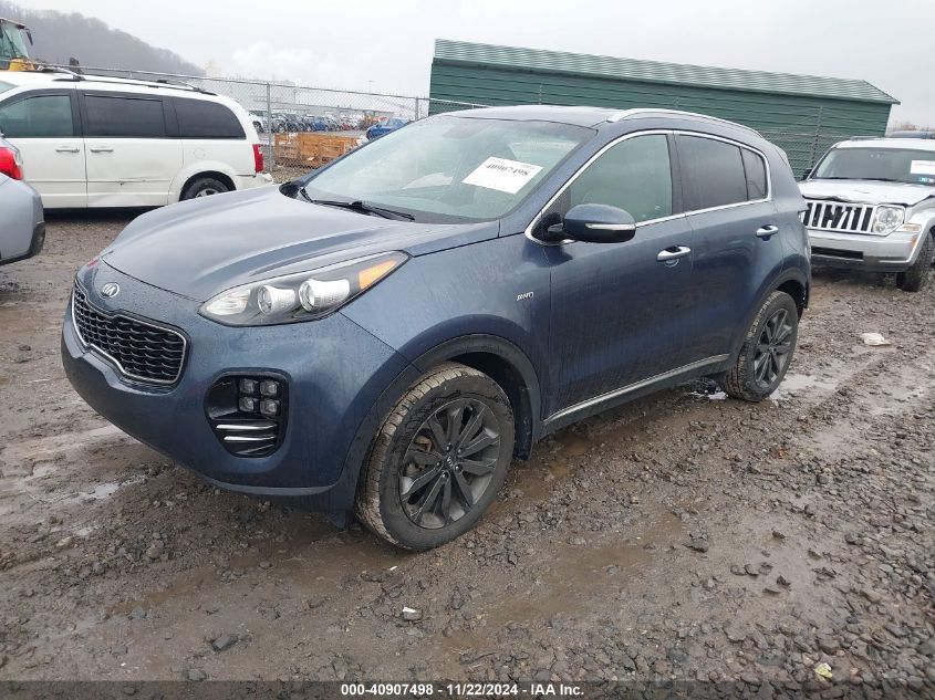 VIN KNDPNCAC9J7441595 2018 KIA SPORTAGE no.2