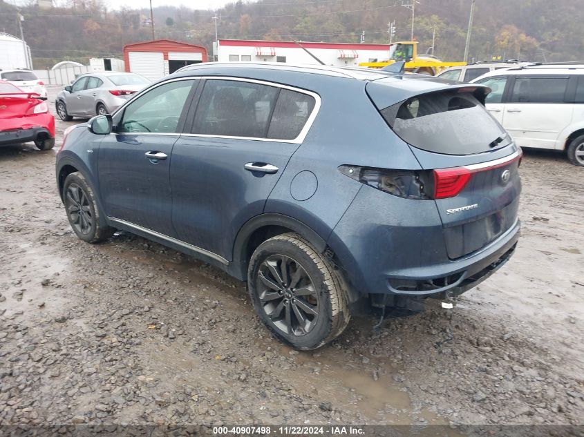 VIN KNDPNCAC9J7441595 2018 KIA SPORTAGE no.3