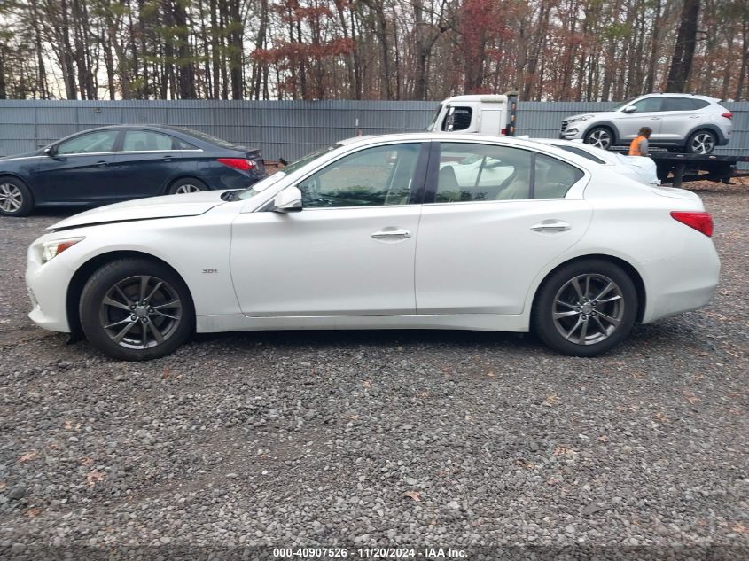 2017 Infiniti Q50 3.0T Signature Edition VIN: JN1EV7AR6HM838263 Lot: 40907526