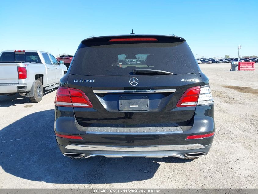 2017 Mercedes-Benz Gle 350 4Matic VIN: 4JGDA5HB1HA830845 Lot: 40907551