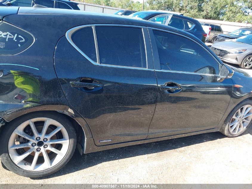 2013 Lexus Ct 200H VIN: JTHKD5BH1D2158532 Lot: 40907567