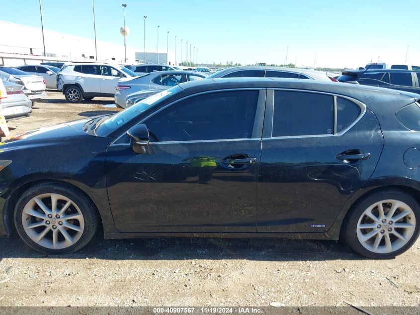 2013 Lexus Ct 200H VIN: JTHKD5BH1D2158532 Lot: 40907567