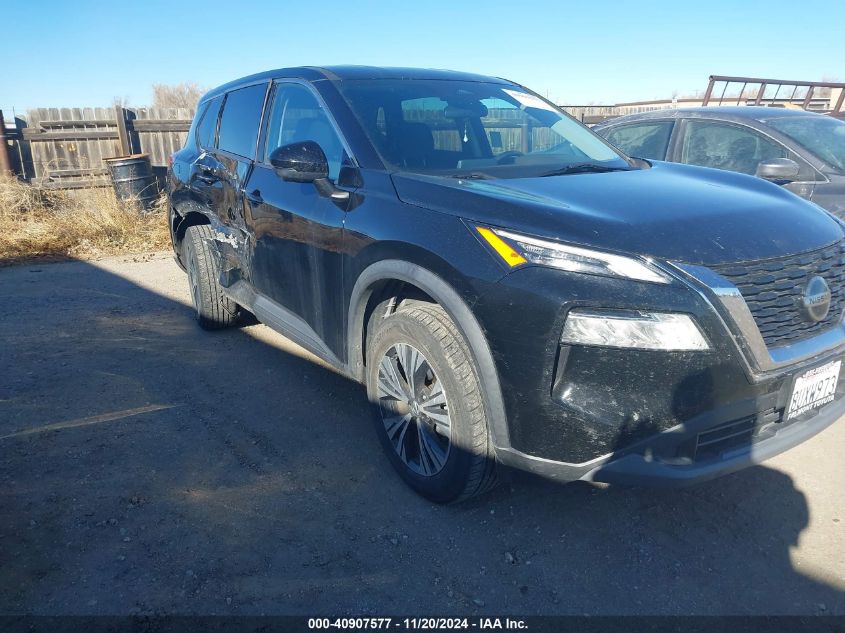 2021 Nissan Rogue Sv Fwd VIN: 5N1AT3BA0MC731417 Lot: 40907577