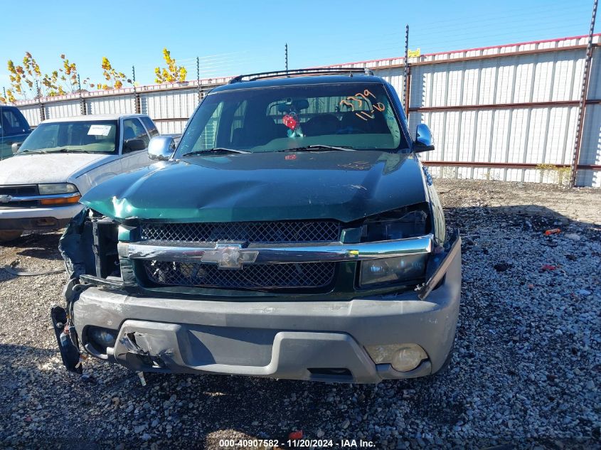 2002 Chevrolet Avalanche 1500 VIN: 3GNEC13T62G263379 Lot: 40907582