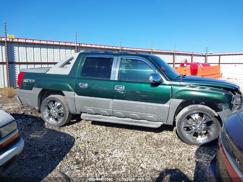 2002 Chevrolet Avalanche 1500 VIN: 3GNEC13T62G263379 Lot: 40907582