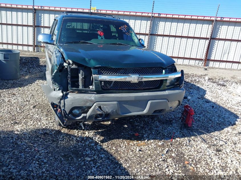 2002 Chevrolet Avalanche 1500 VIN: 3GNEC13T62G263379 Lot: 40907582