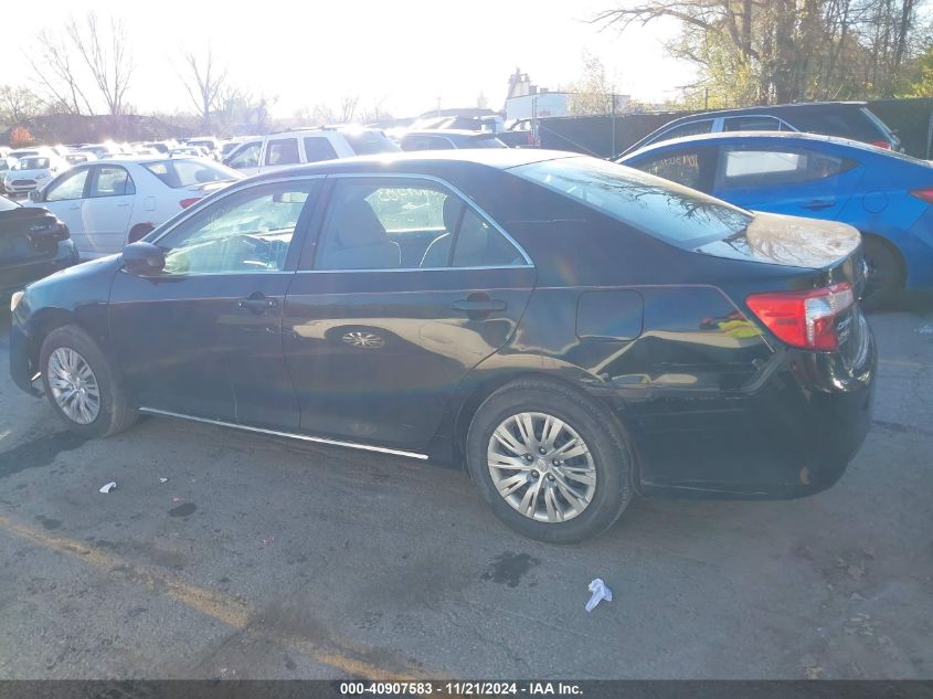 2013 Toyota Camry Le VIN: 4T1BF1FK0DU228595 Lot: 40907583