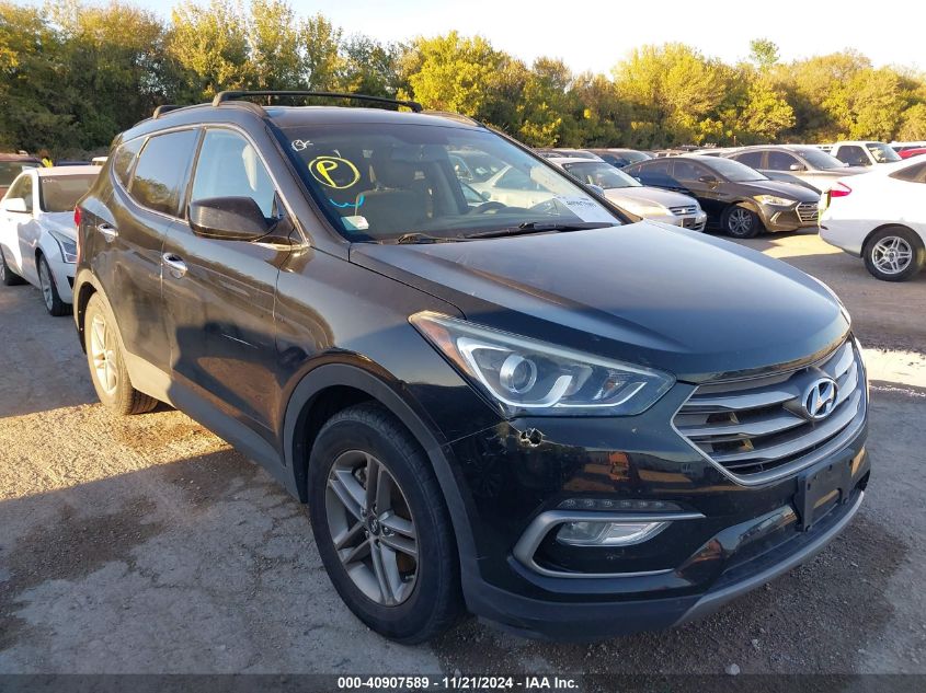 2017 Hyundai Santa Fe Sport 2.4L VIN: 5NMZU3LB7HH036418 Lot: 40907589