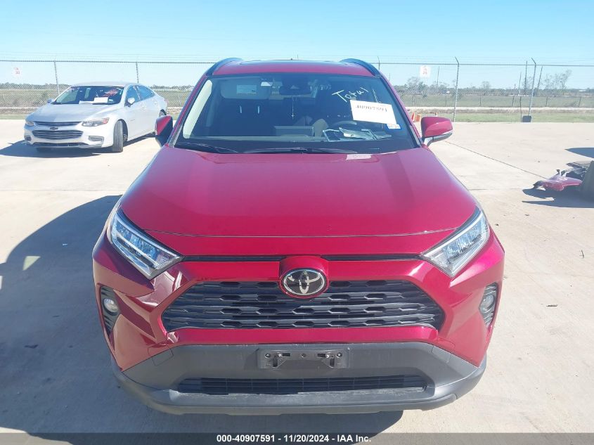 2019 Toyota Rav4 Xle VIN: JTMW1RFV1KD008036 Lot: 40907591