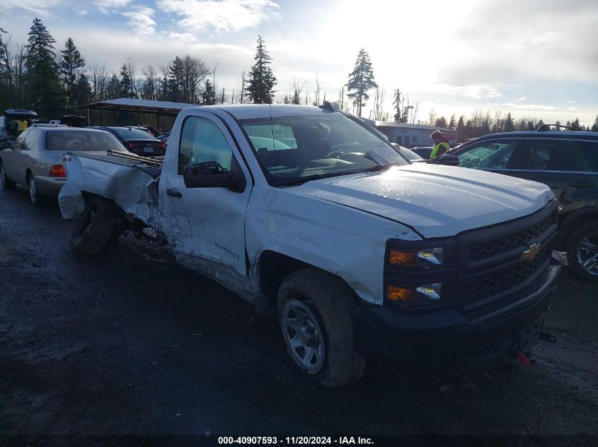 2015 Chevrolet Silverado 1500 Wt VIN: 1GCNKPEH2FZ406843 Lot: 40907593