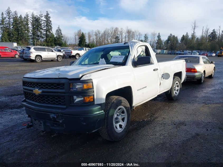 2015 Chevrolet Silverado 1500 Wt VIN: 1GCNKPEH2FZ406843 Lot: 40907593