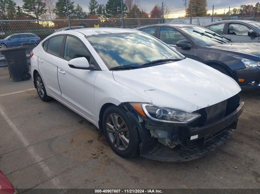 2018 Hyundai Elantra Sel VIN: 5NPD84LF1JH321888 Lot: 40907607