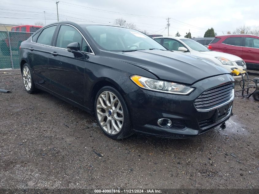 2013 FORD FUSION TITANIUM - 3FA6P0D94DR333067