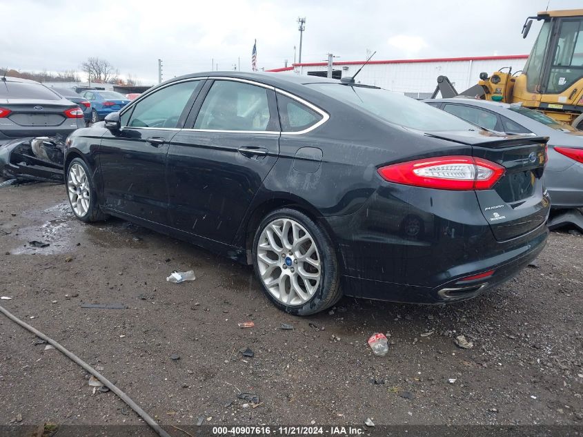 2013 FORD FUSION TITANIUM - 3FA6P0D94DR333067