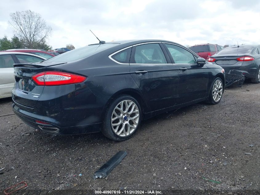 2013 FORD FUSION TITANIUM - 3FA6P0D94DR333067