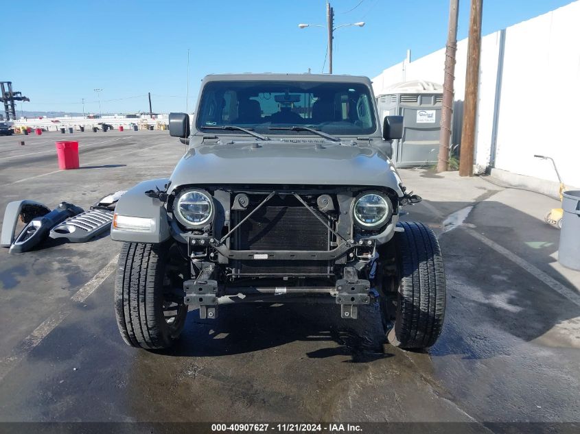 2021 Jeep Wrangler 4Xe Unlimited Sahara 4X4 VIN: 1C4JJXP69MW758085 Lot: 40907627