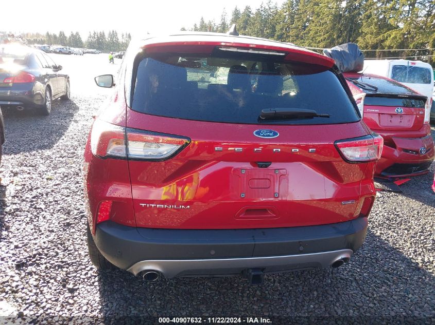 2021 FORD ESCAPE TITANIUM HYBRID - 1FMCU9DZXMUB15021