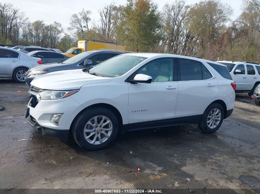 2020 Chevrolet Equinox Fwd Lt 1.5L Turbo VIN: 3GNAXKEV2LS609983 Lot: 40907653