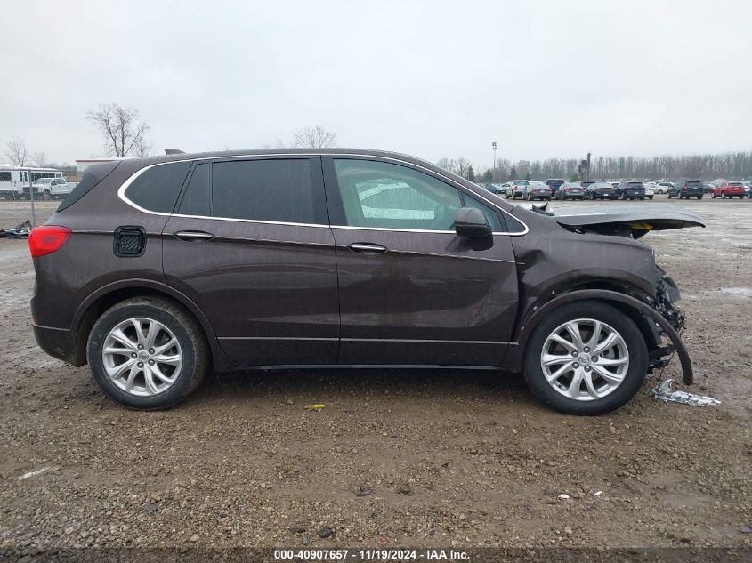 2020 Buick Envision Fwd Preferred VIN: LRBFXBSA5LD195421 Lot: 40907657