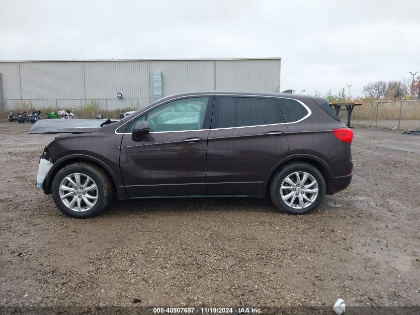 2020 Buick Envision Fwd Preferred VIN: LRBFXBSA5LD195421 Lot: 40907657