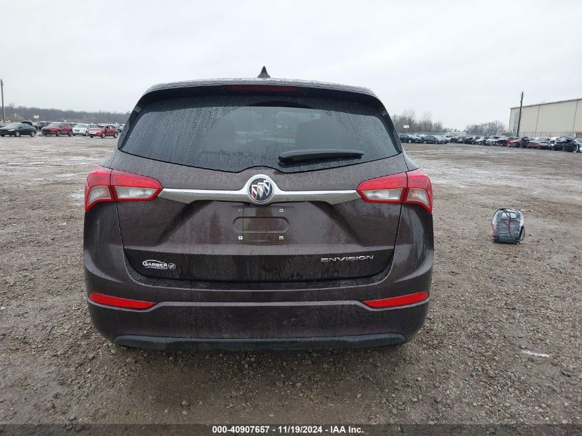 2020 Buick Envision Fwd Preferred VIN: LRBFXBSA5LD195421 Lot: 40907657