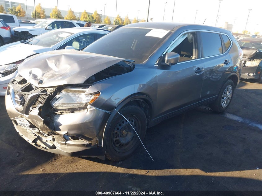 2016 NISSAN ROGUE S/SL/SV - KNMAT2MV3GP720262
