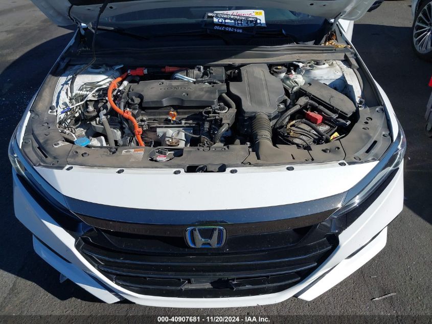 VIN 1HGCV3F26NA044970 2022 HONDA ACCORD HYBRID SPORT