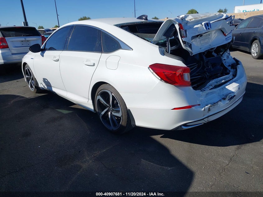 VIN 1HGCV3F26NA044970 2022 HONDA ACCORD HYBRID SPORT