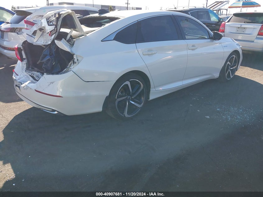 VIN 1HGCV3F26NA044970 2022 HONDA ACCORD HYBRID SPORT