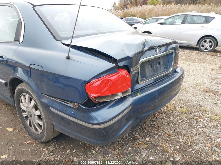 2003 Hyundai Sonata Gls/Lx VIN: KMHWF35H63A845406 Lot: 40907682