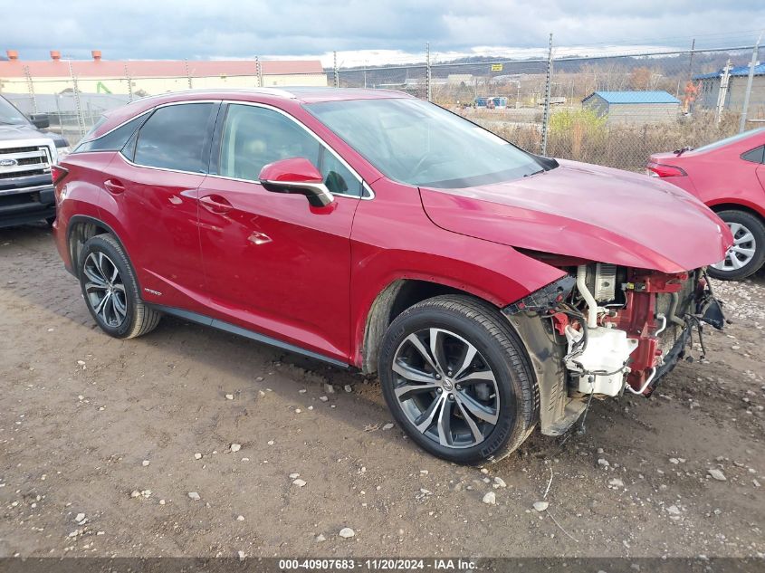 VIN 2T2BGMCA9HC014072 2017 Lexus RX, 450H no.1