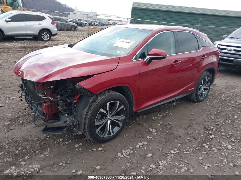 VIN 2T2BGMCA9HC014072 2017 Lexus RX, 450H no.2