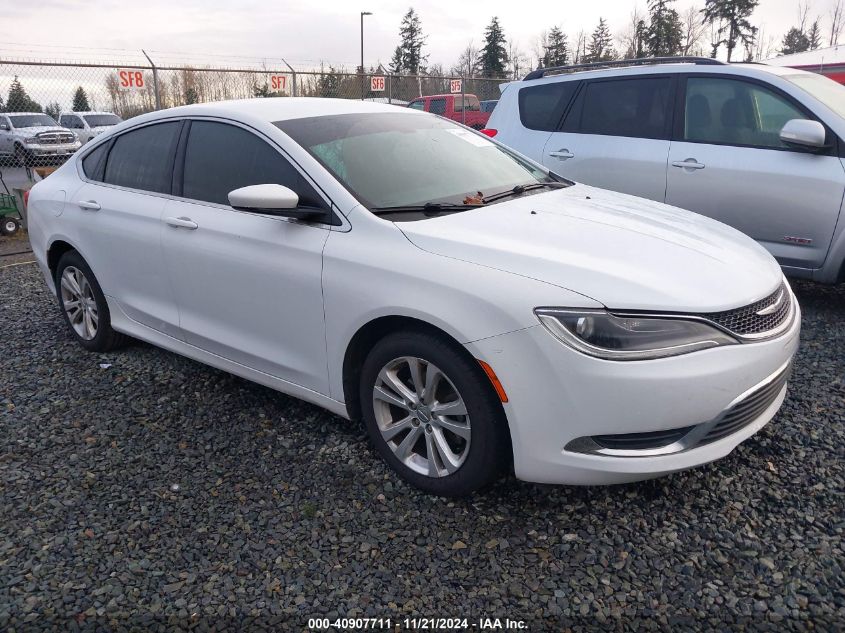 2016 Chrysler 200 Limited VIN: 1C3CCCAB7GN152896 Lot: 40907711