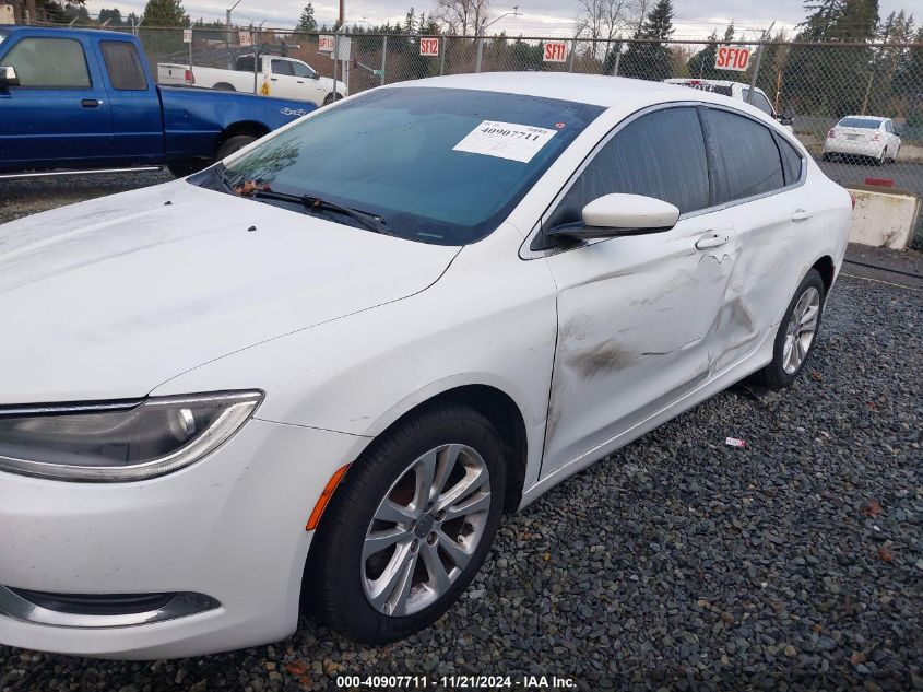 2016 Chrysler 200 Limited VIN: 1C3CCCAB7GN152896 Lot: 40907711