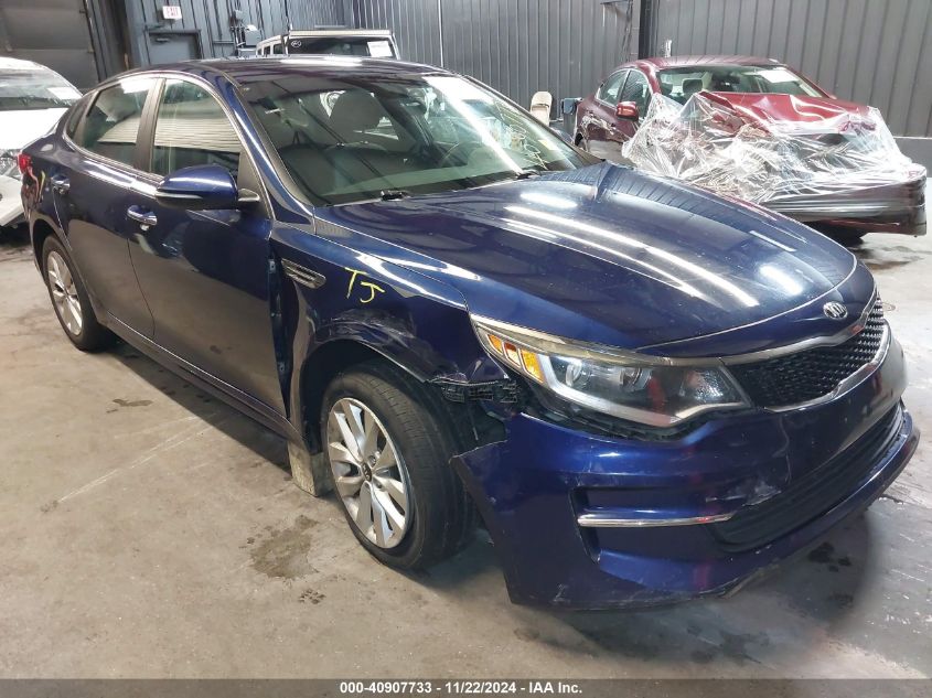 VIN 5XXGT4L33HG130254 2017 KIA OPTIMA no.1