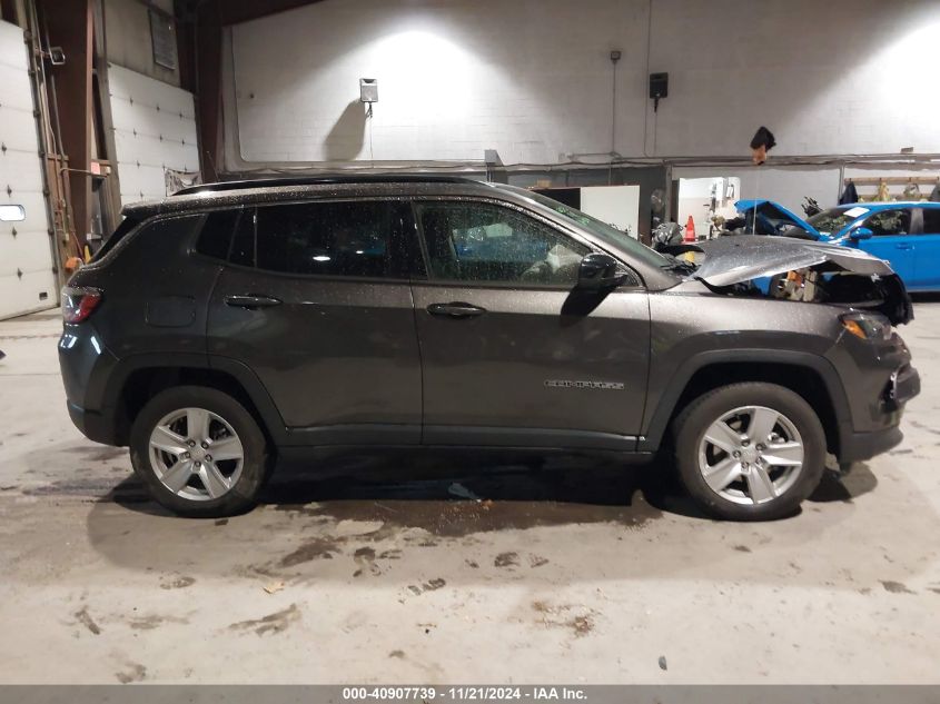 2022 Jeep Compass Latitude 4X4 VIN: 3C4NJDBB6NT238910 Lot: 40907739